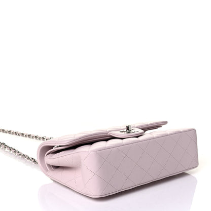 Chanel Lambskin Quilted Small Double Flap Light Purple 3 of 5