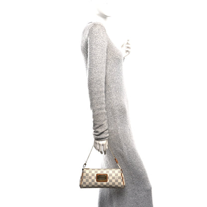 Louis Vuitton Damier Azur Eva Clutch 2 of 9