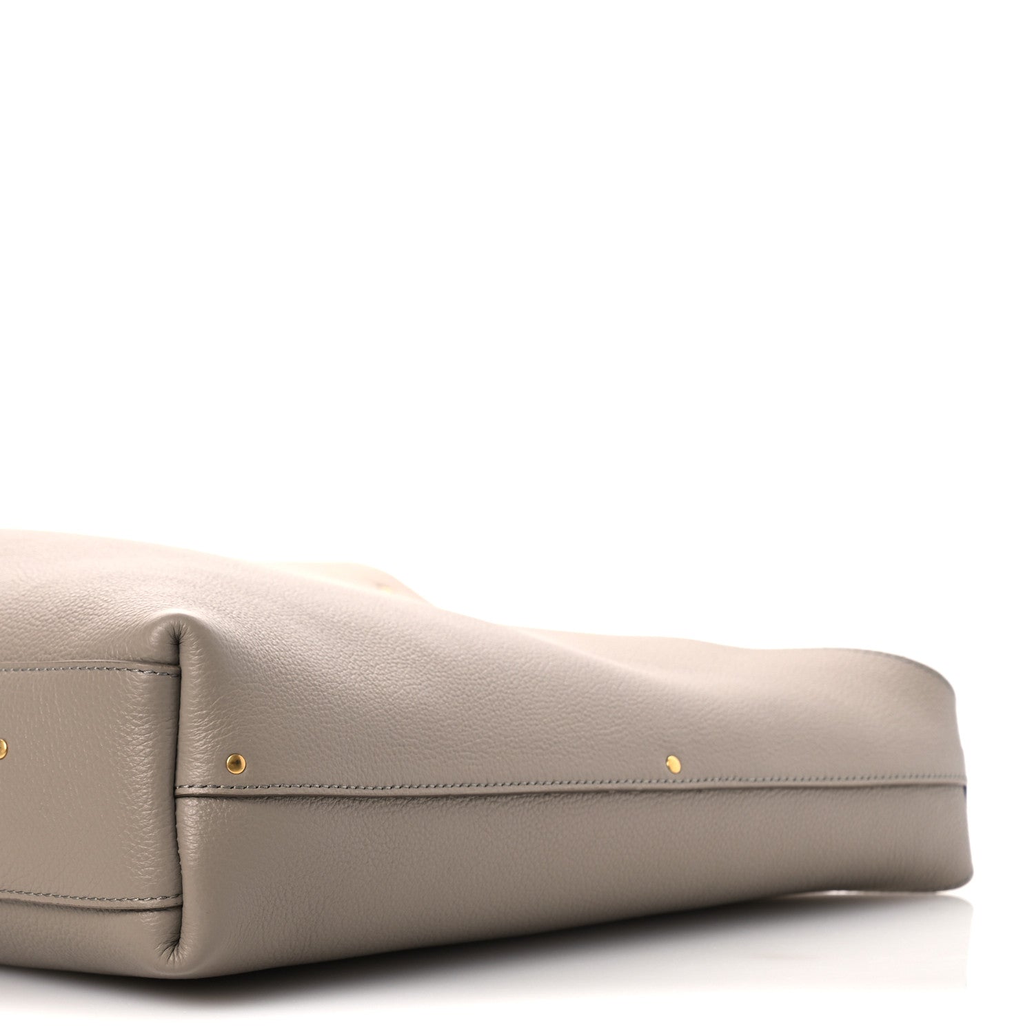 Chloe Grained Calfskin Marcie Hobo Bag Motty Grey 11 of 12