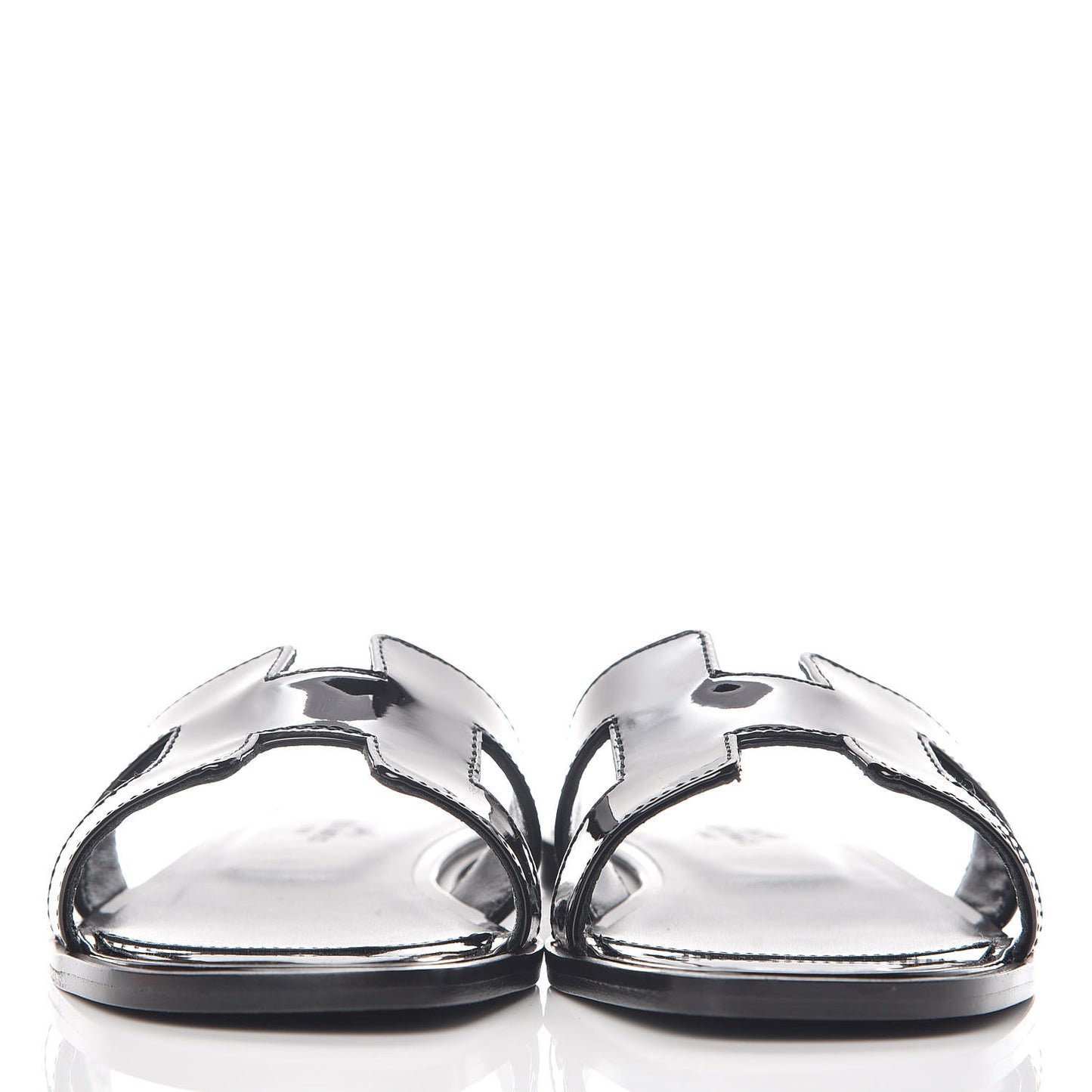 Patent Oran Sandals 36 Black