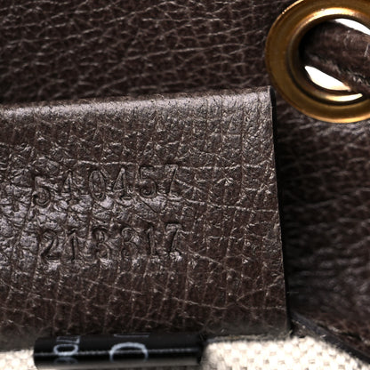 Gucci GG Supreme Monogram Web Ophidia Bucket Bag Brown 7 of 10
