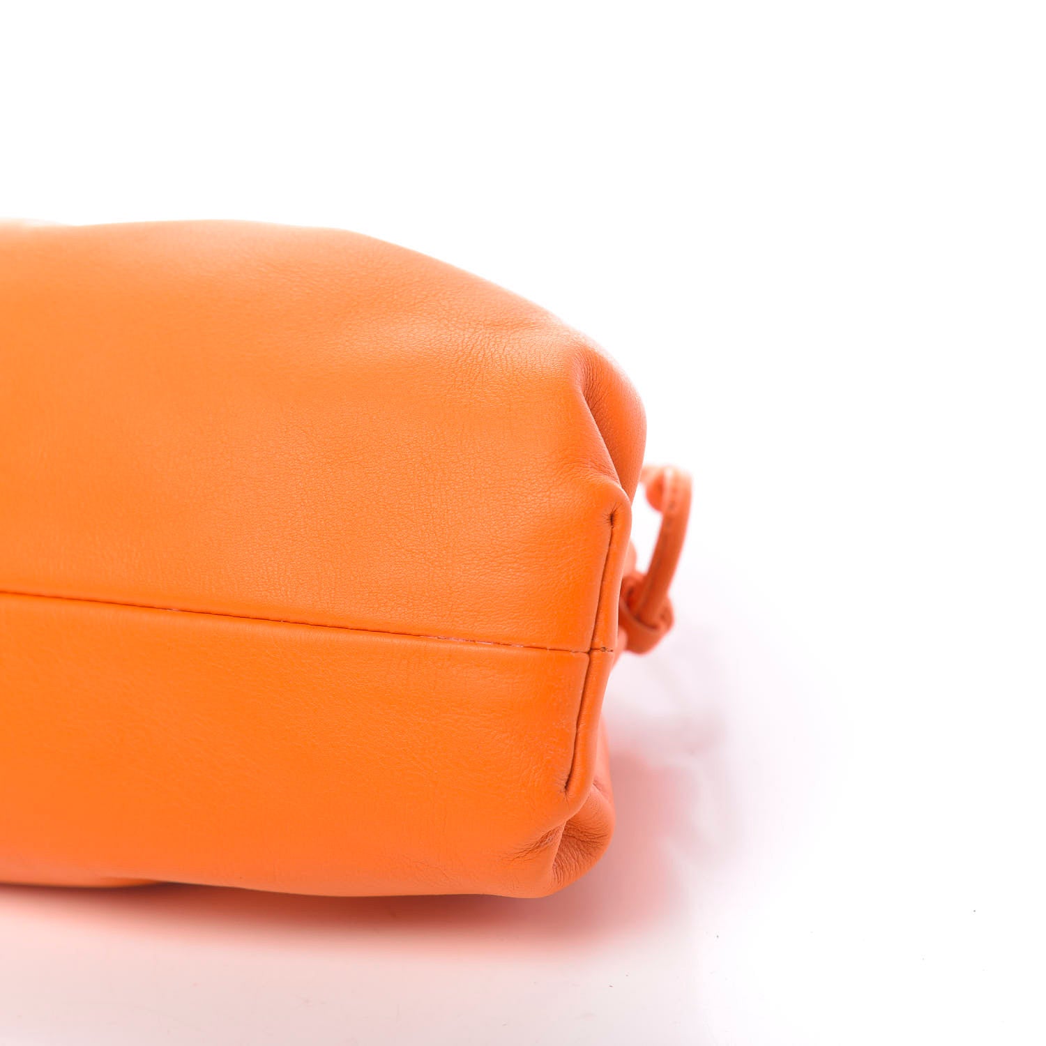 Bottega Veneta Butter Calfskin The Mini Pouch Light Orange 8 of 9