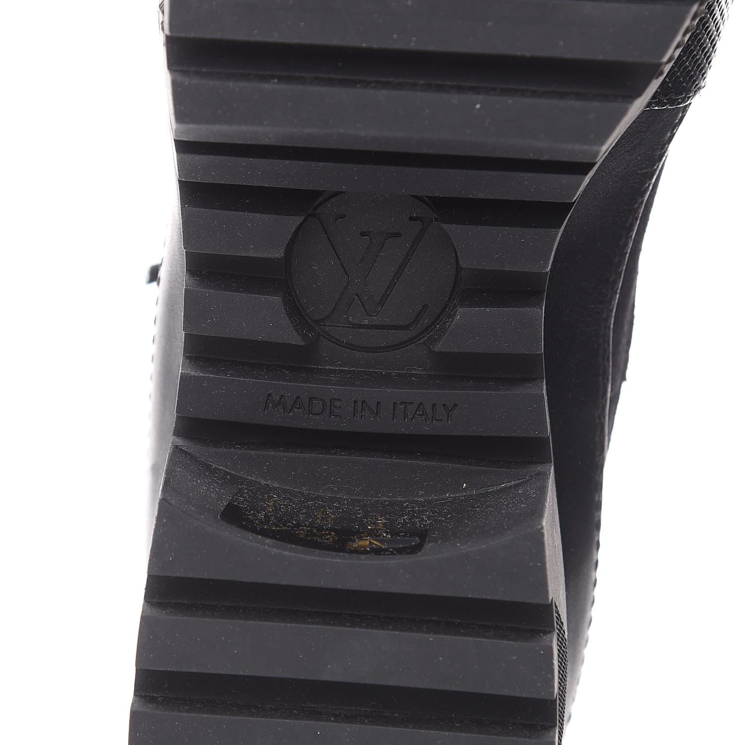 Louis Vuitton Suede Calfskin Monogram LV Black Heart Laureate Platform Desert Boots 36 Black 7 of 8