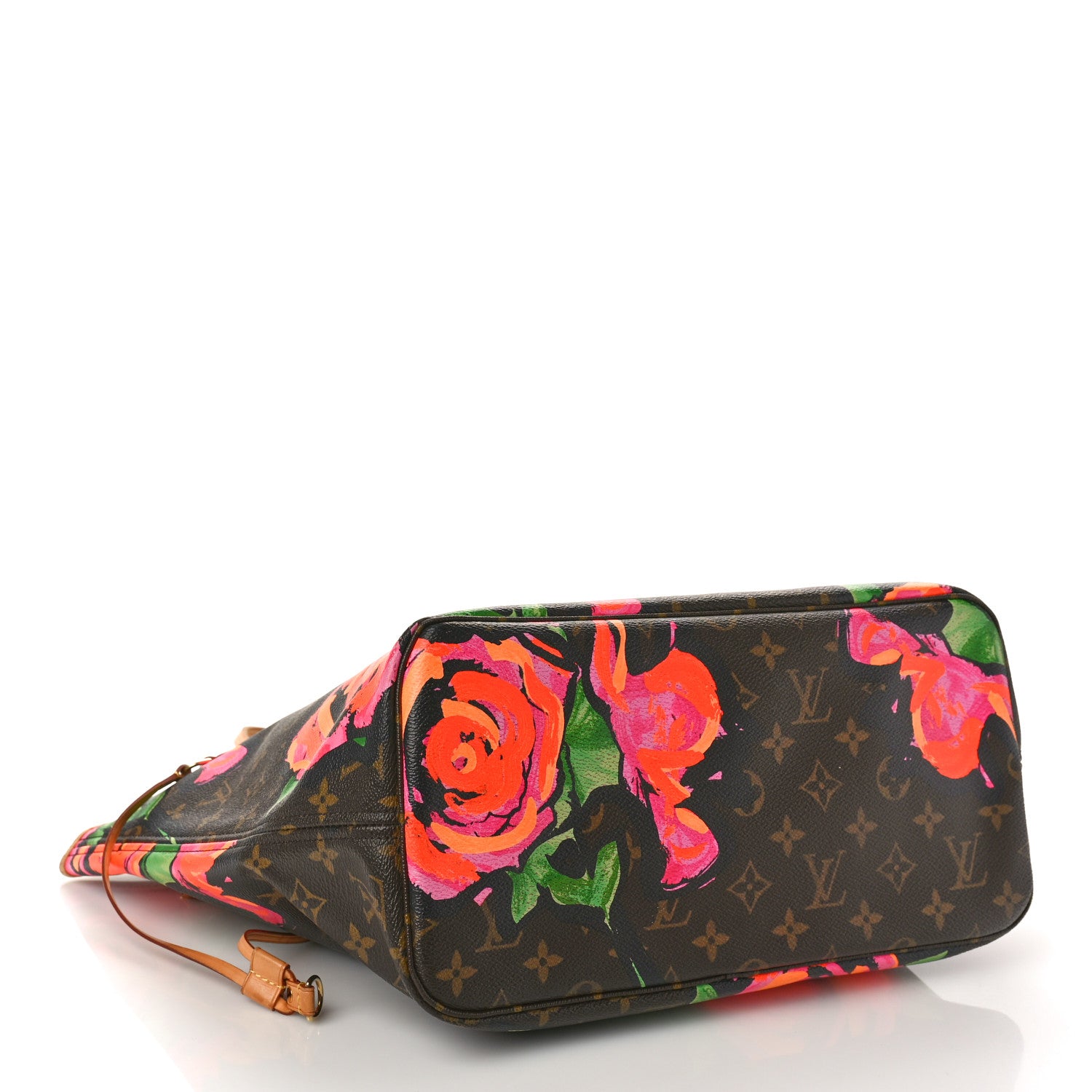 Louis Vuitton Monogram Roses Neverfull MM 4 of 8