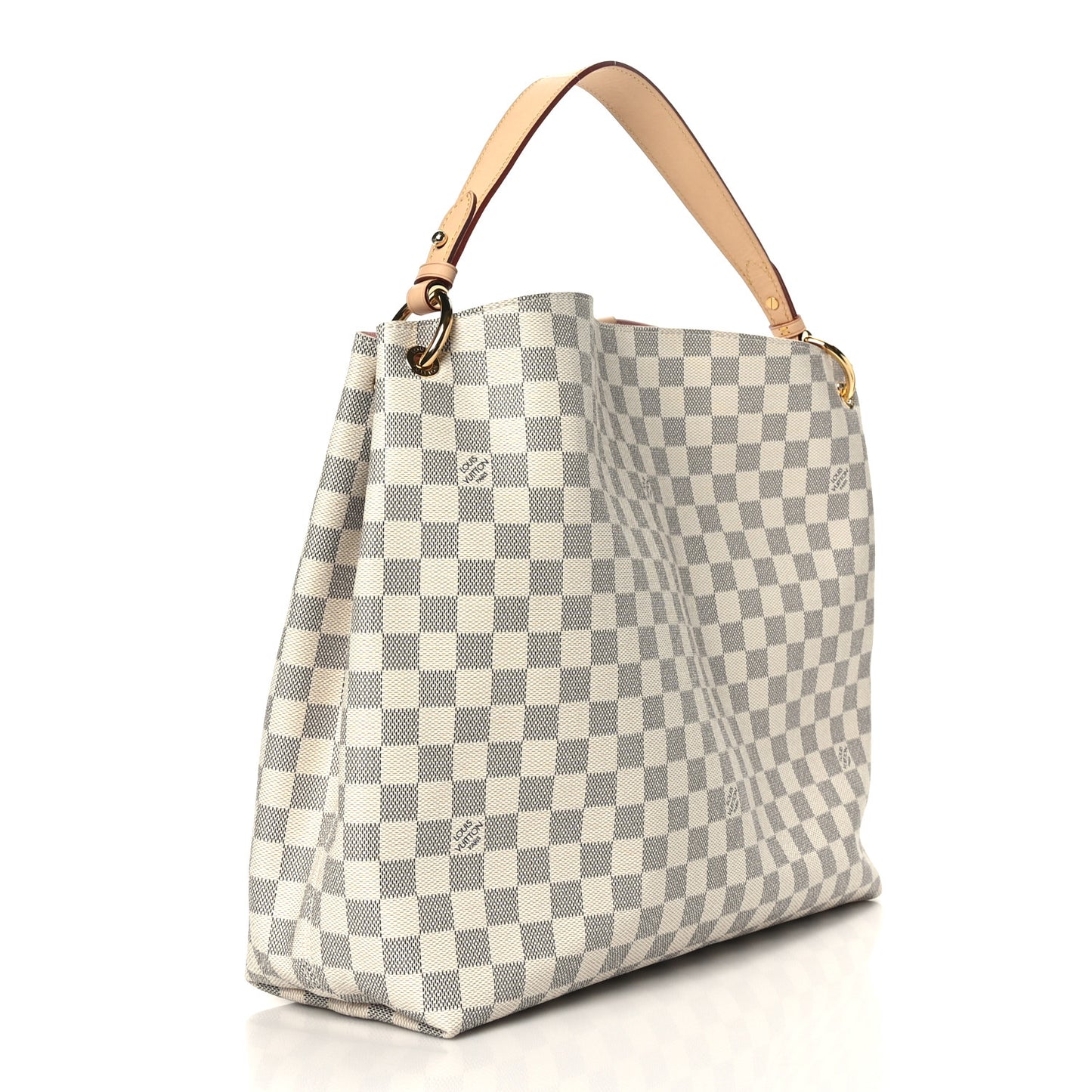 Damier Azur Graceful MM Rose Ballerine