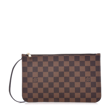 Louis Vuitton Damier Ebene Neverfull MM GM Pochette 1 of 8