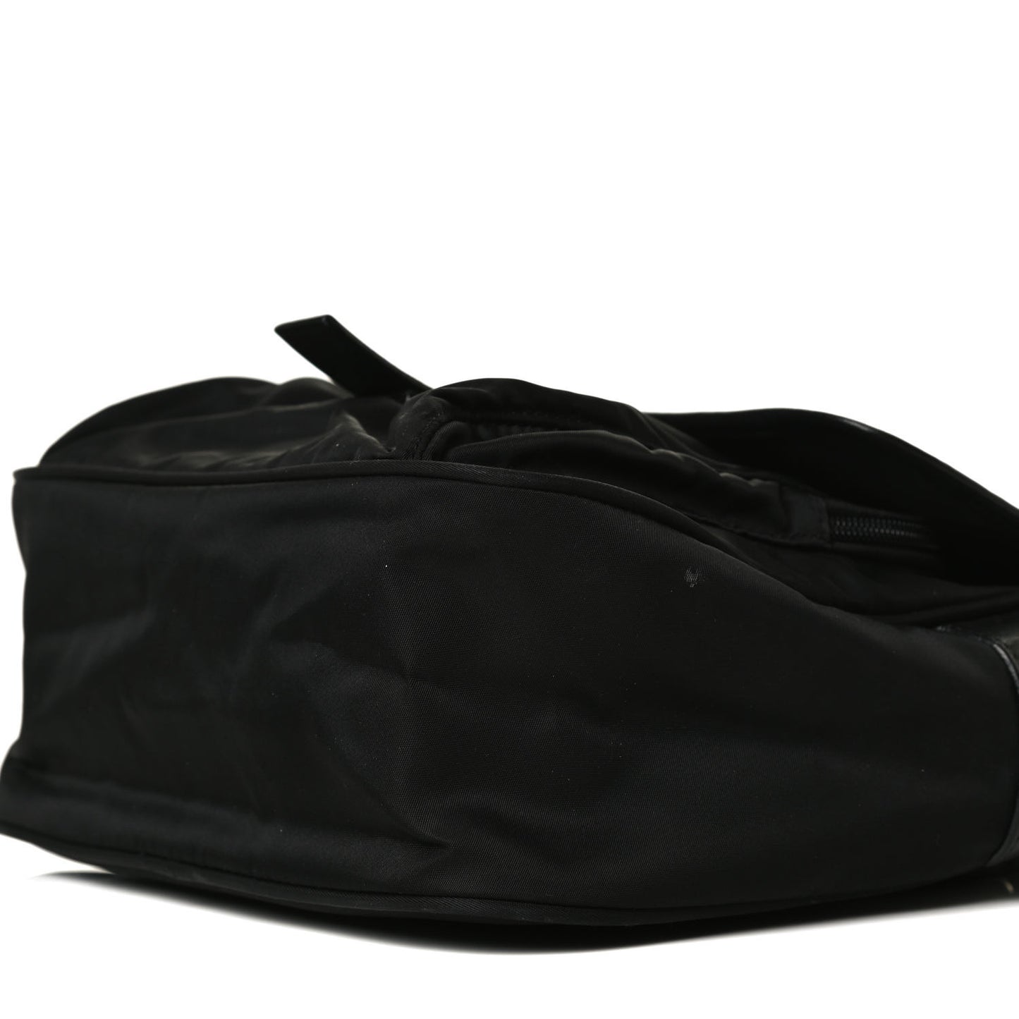 Nylon Vela Sport Messenger Bag Black