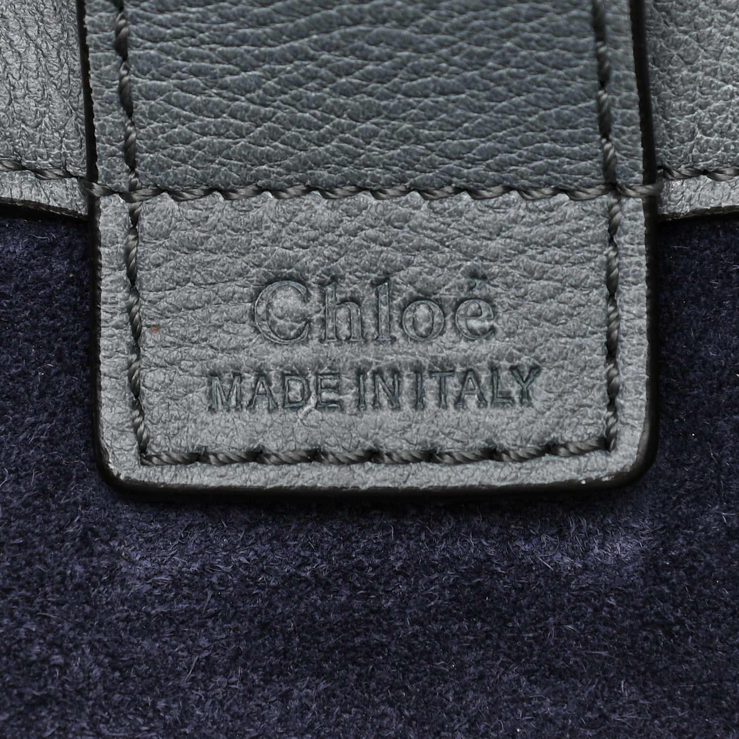 Chloe Smooth Calfskin Medium Milo Shopping Tote Cloudy Blue 6 of 12