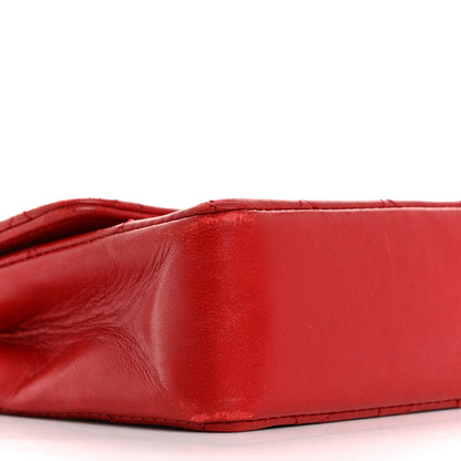 Chanel Lambskin Quilted Extra Mini Flap Red 9 of 15