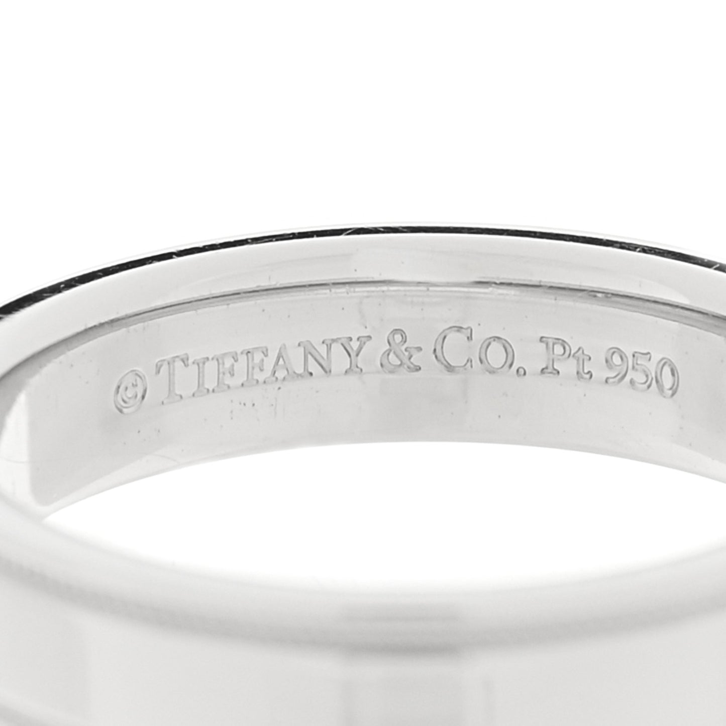 Platinum Diamond 4mm Together Milgrain Wedding Band Ring 48 4.5