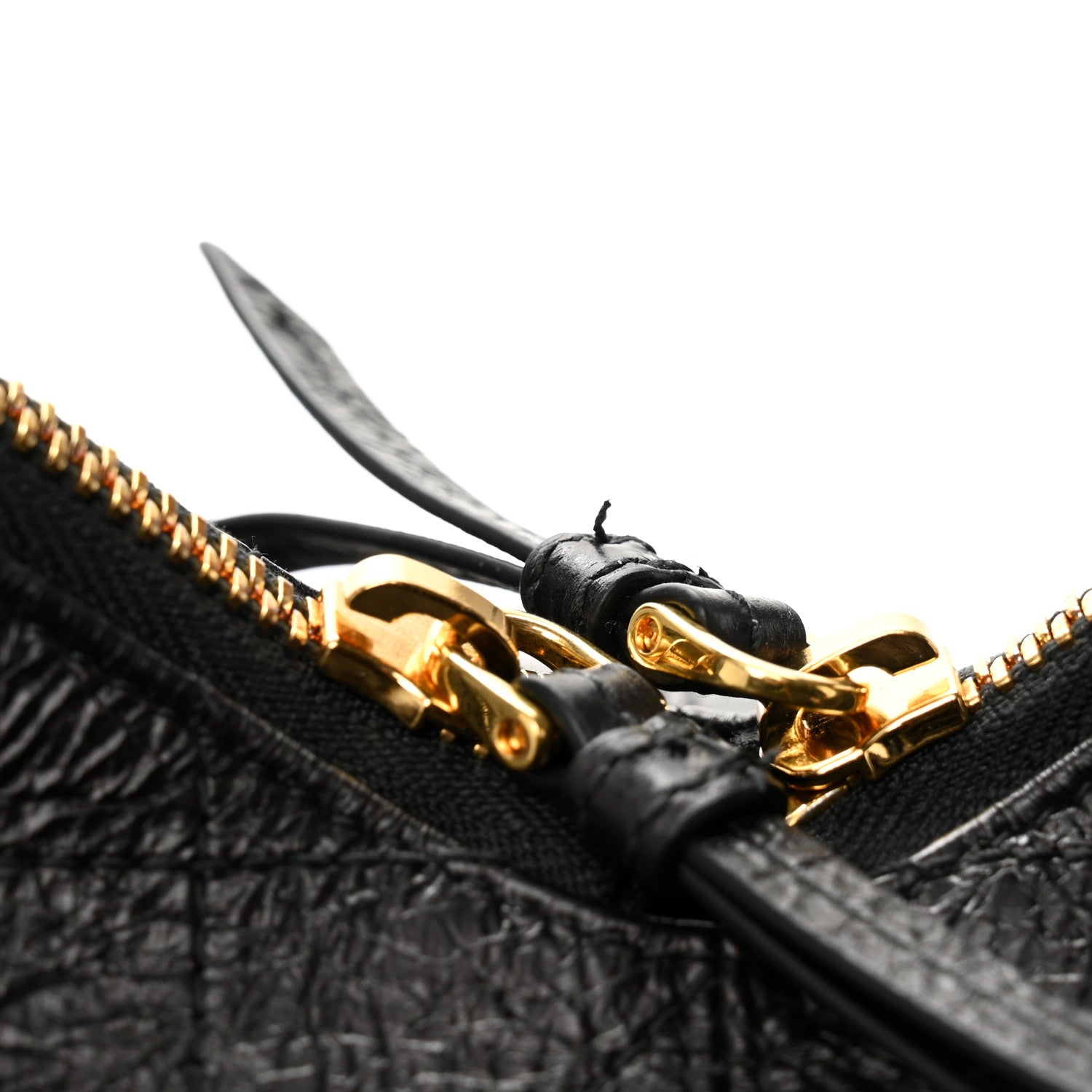 Christian Dior Crinkled Calfskin Macrocannage Large Voyage Bag