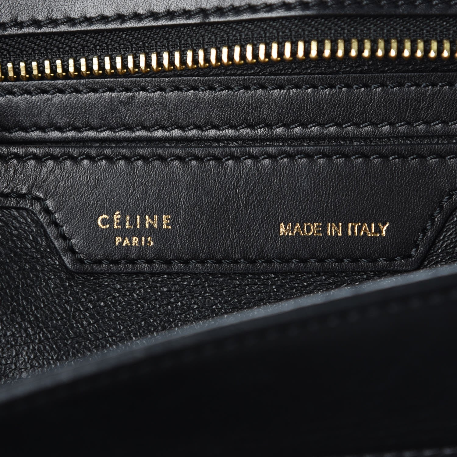 Celine Smooth Calfskin Suede Medium Tri-Color Trapeze Royal Blue 6 of 16