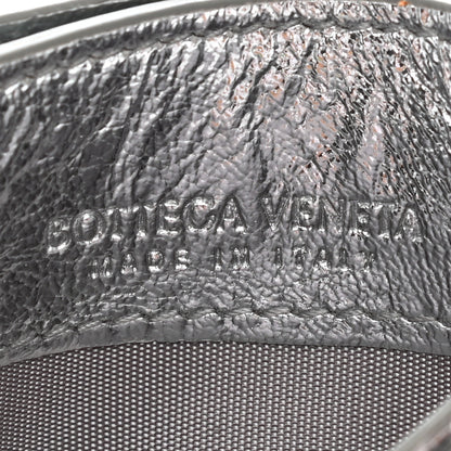 Bottega Veneta Metallic Nappa Intrecciato Card Holder Silver 6 of 8