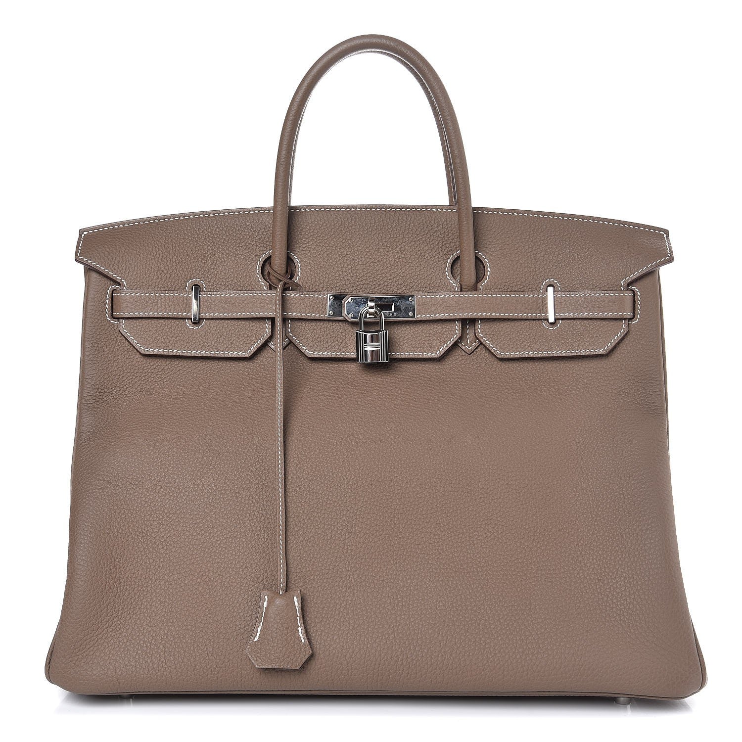 Hermes Togo Birkin 40 Etoupe 1 of 33