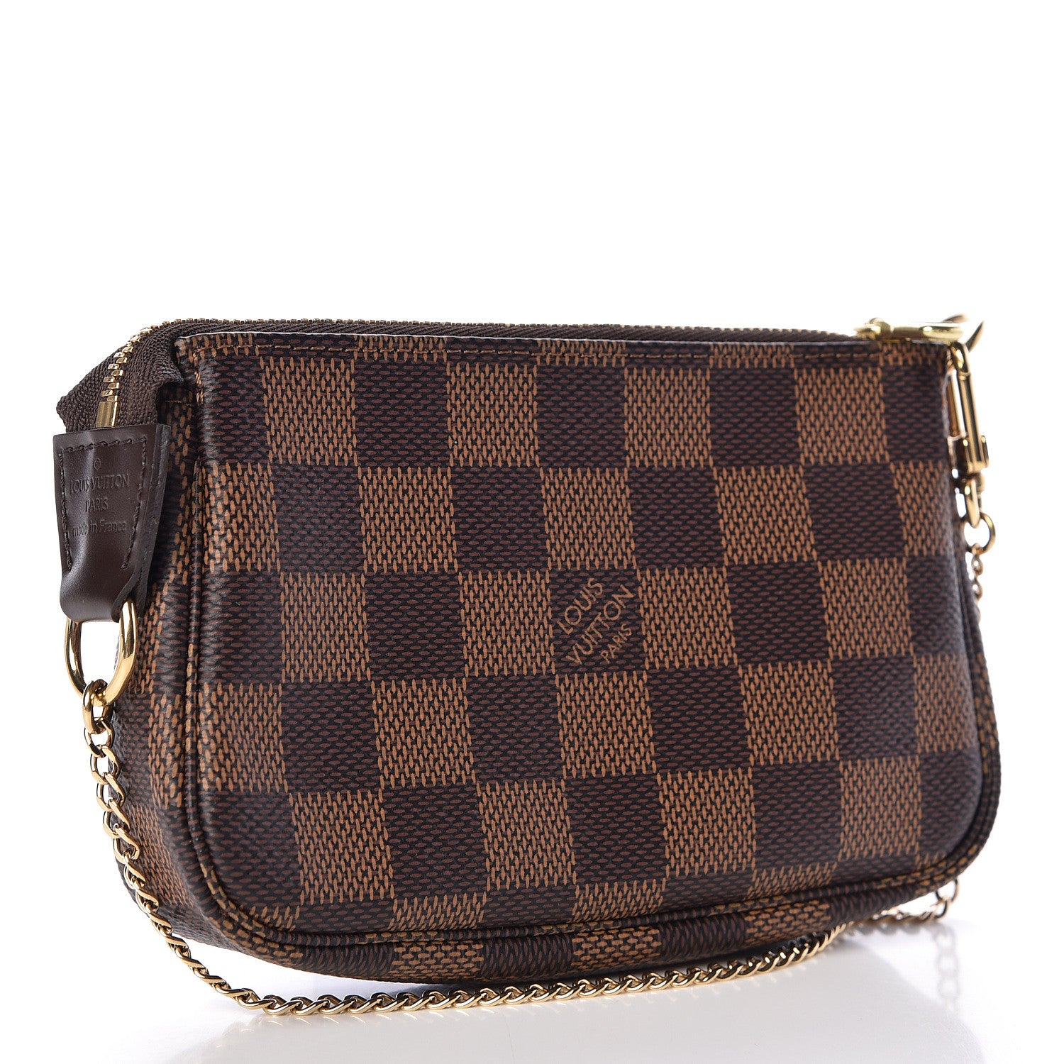 Louis Vuitton Damier Ebene Mini Pochette Accessories 3 of 7
