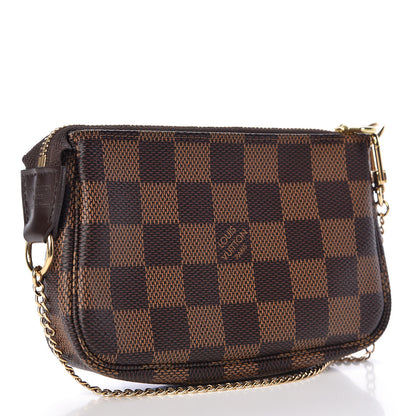Louis Vuitton Damier Ebene Mini Pochette Accessories 3 of 7