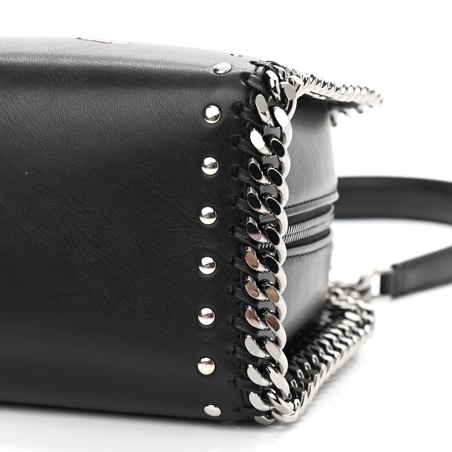 Stella McCartney Eco Alter Nappa Mini Falabella Box Bird Top Handle Bag Black 10 of 10