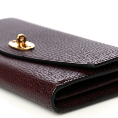 Mulberry Classic Grain Darley Wallet Oxblood 9 of 10