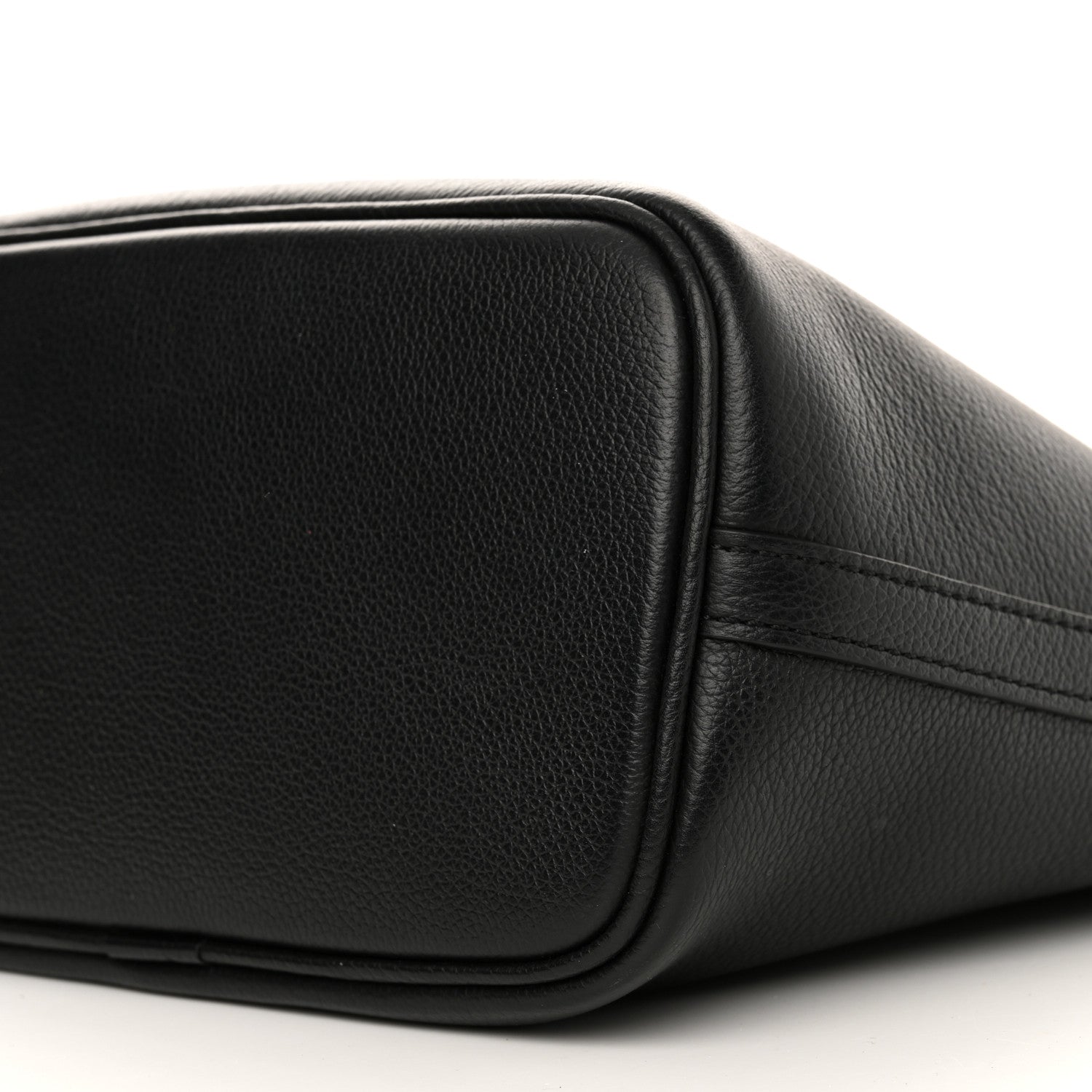 Louis Vuitton Calfskin Lock and Walk Bucket Black 10 of 12