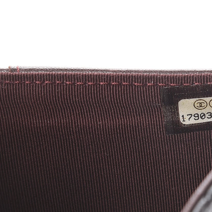 Chanel Lambskin Quilted Large Flap Wallet Black 6 of 6