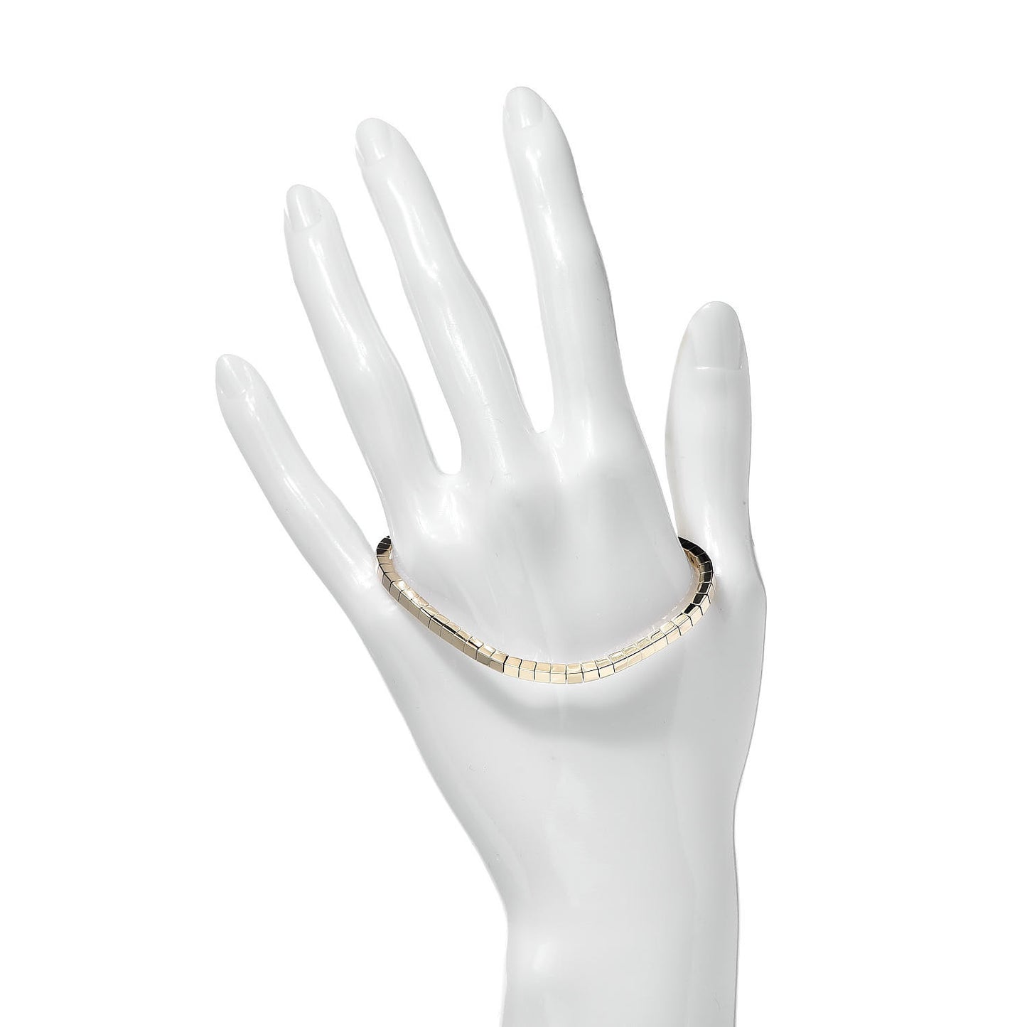 18K Yellow Gold Lanieres Bracelet 16
