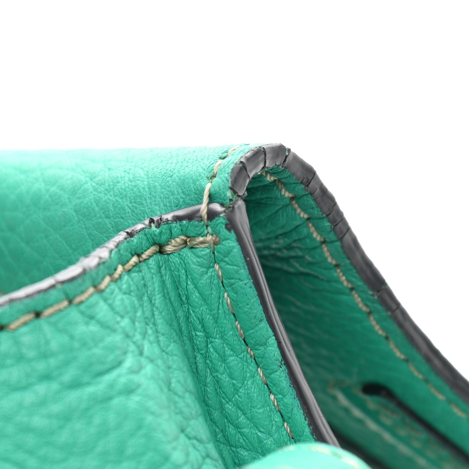 Chloe Calfskin Mini Marcie Round Crossbody Bag Jade Green 12 of 14