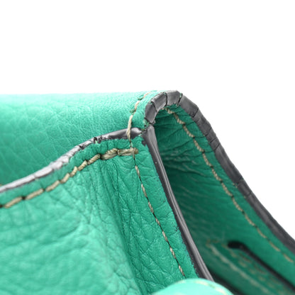 Chloe Calfskin Mini Marcie Round Crossbody Bag Jade Green 12 of 14