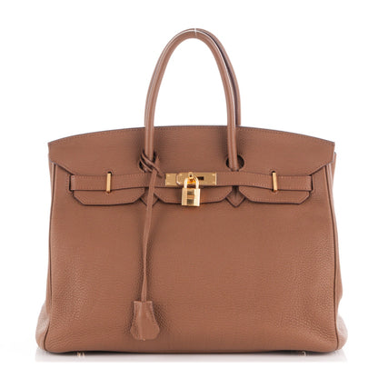 Hermes Togo Birkin 35 Alezan 1 of 22