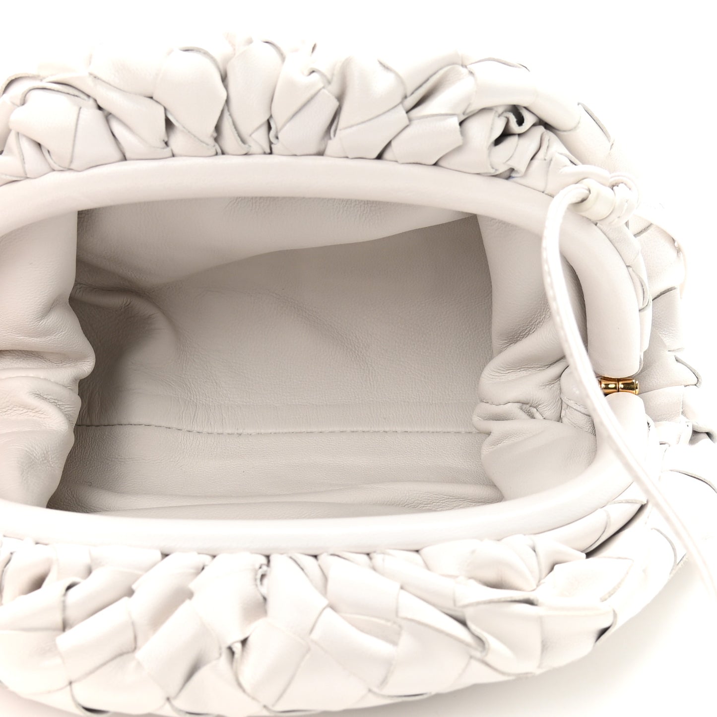 Nappa Intrecciato The Mini Pouch Plaster