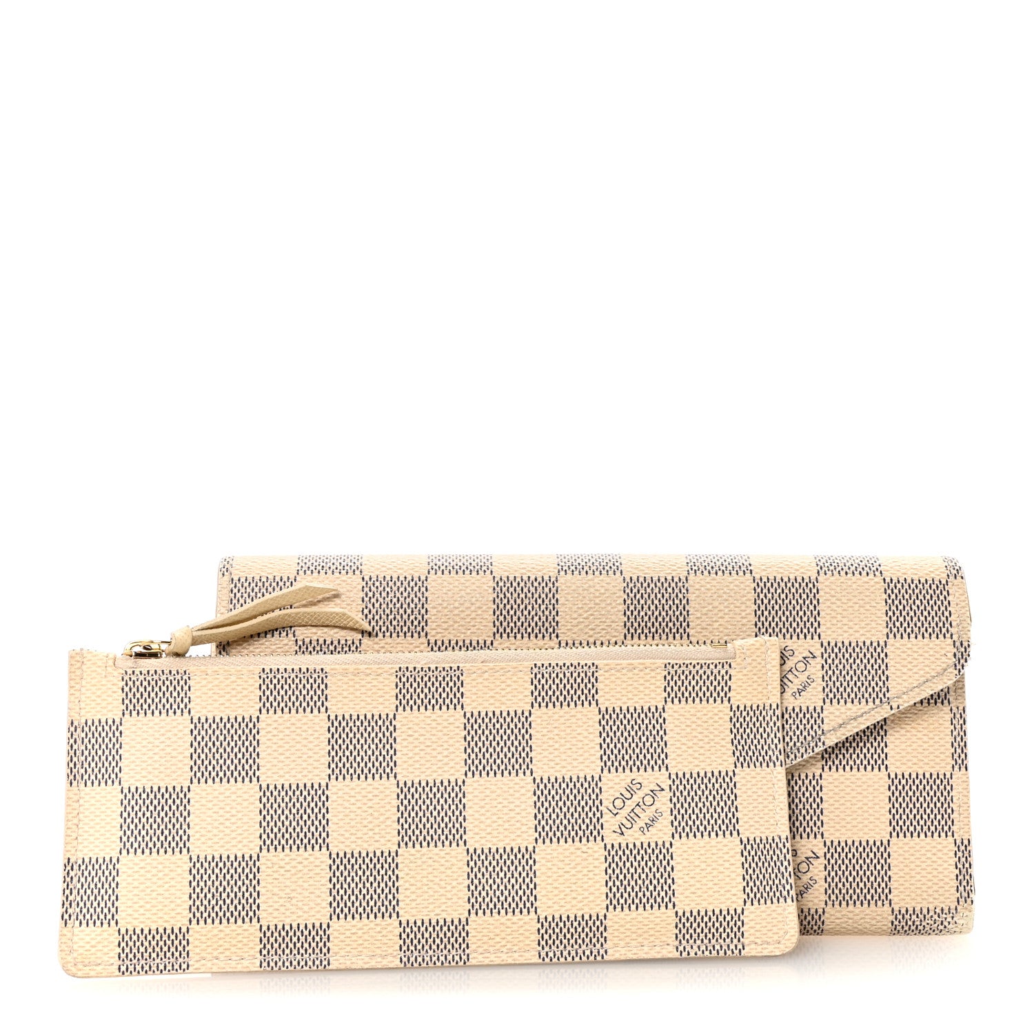 Louis Vuitton Damier Azur Josephine Wallet 2 of 8