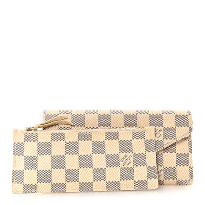Louis Vuitton Damier Azur Josephine Wallet 2 of 8