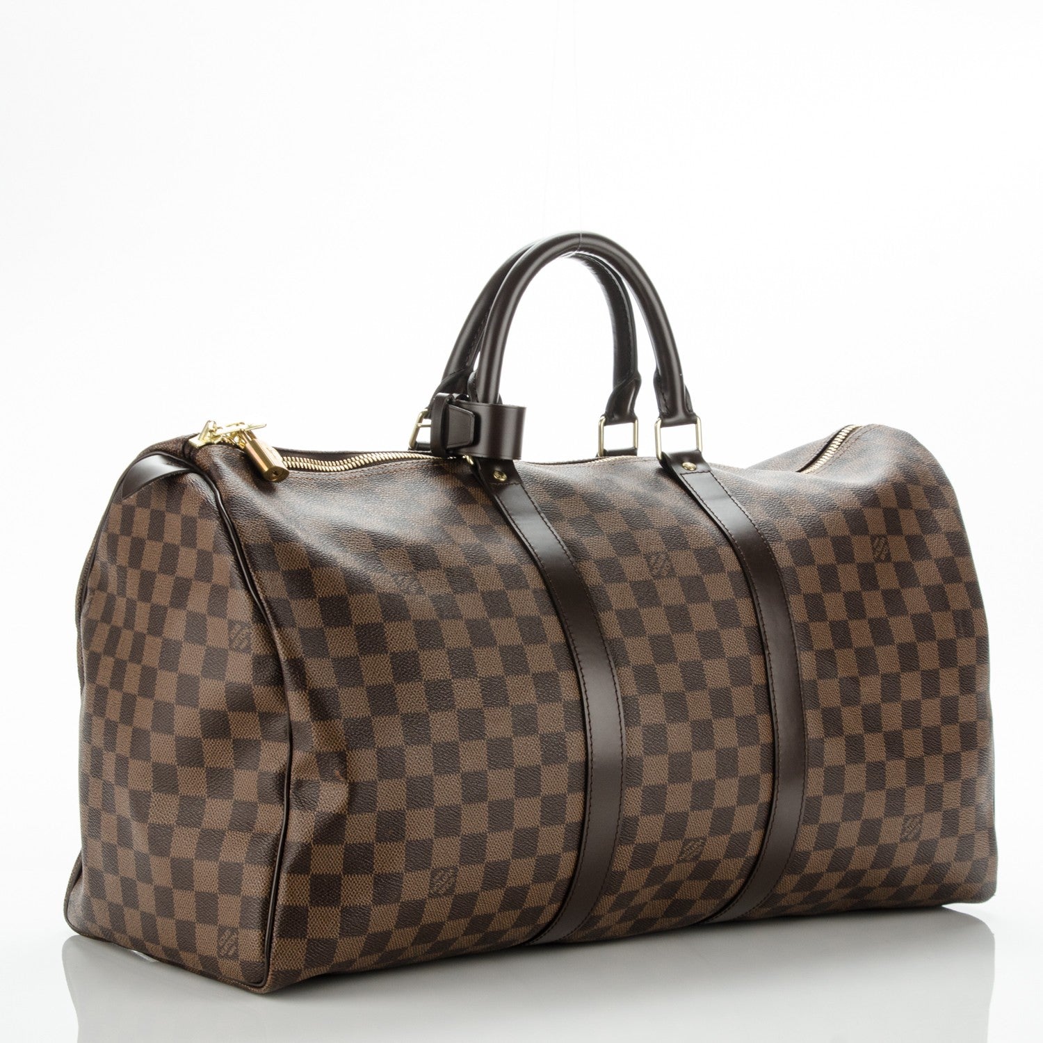 Louis Vuitton Damier Ebene Keepall 50 3 of 9