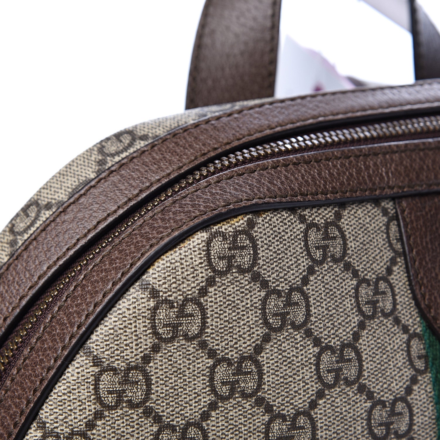 Gucci GG Supreme Monogram Medium Ophidia Day Backpack Brown 10 of 10