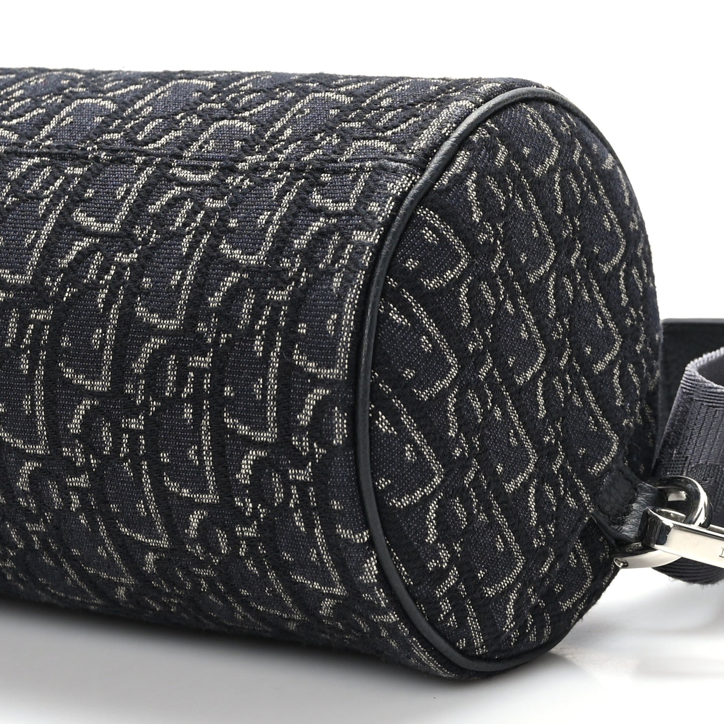 Oblique Roller Messenger Bag Black