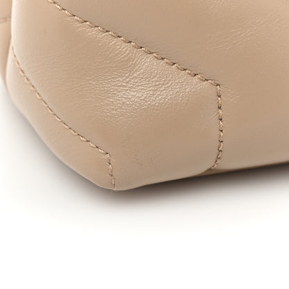 Saint Laurent Calfskin Y Quilted Monogram Small Loulou Chain Satchel Dark Beige 10 of 10