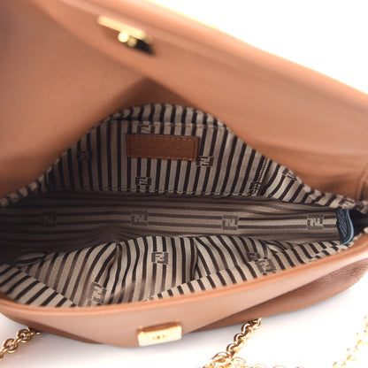 Fendi Vitello Flamingo Fendista Pouchette Crossbody Orzo 5 of 9