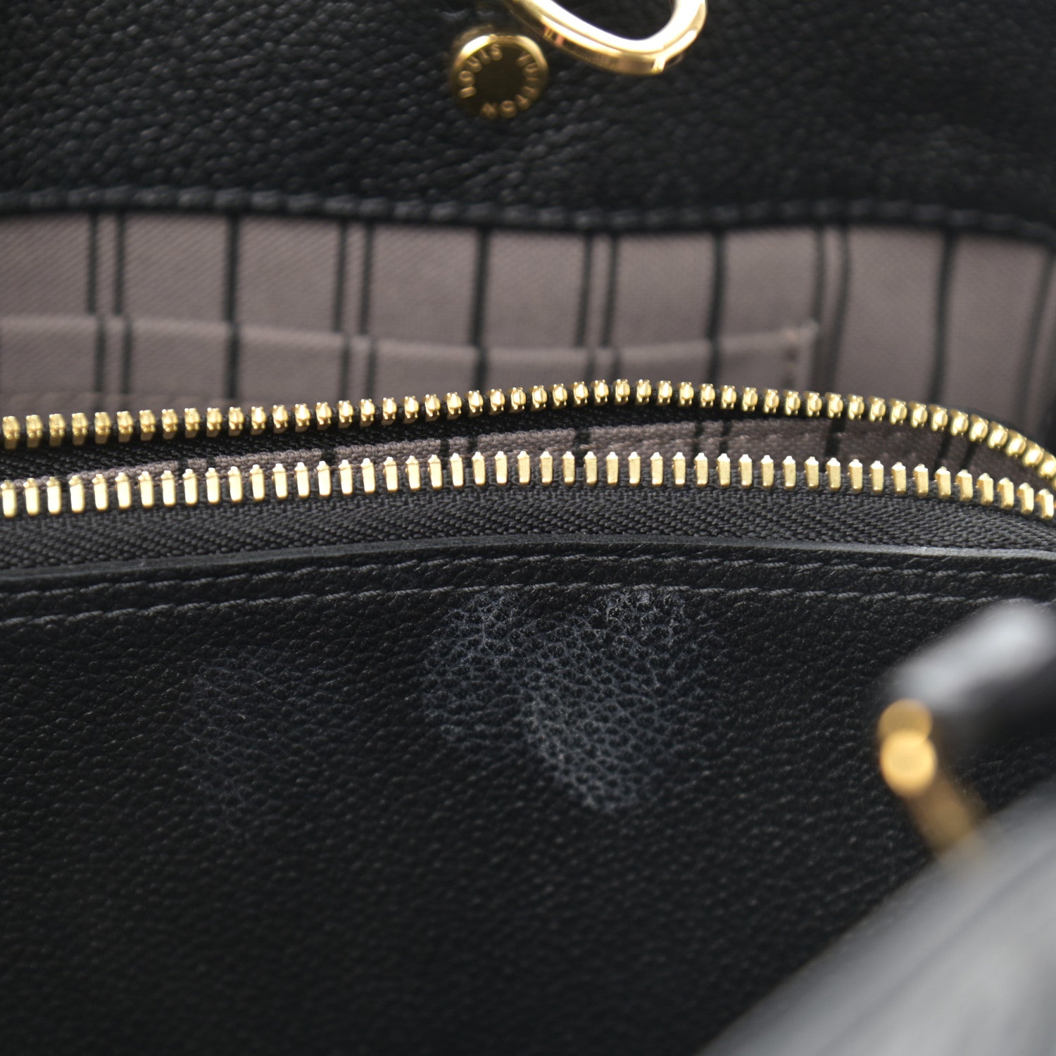 Louis Vuitton Empreinte Montaigne MM Black 11 of 11