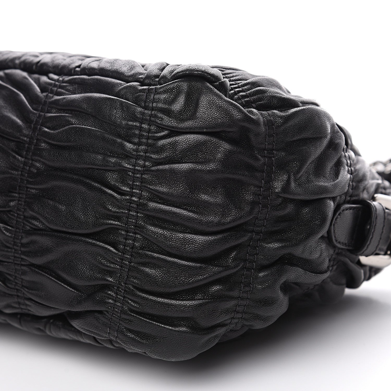 Prada Nappa Gaufre Mini Bag Black 8 of 8