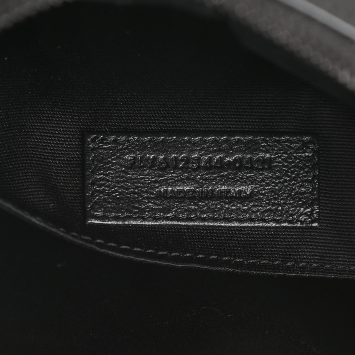 Saint Laurent Calfskin Matelasse Monogram Lou Camera Bag Black 7 of 10