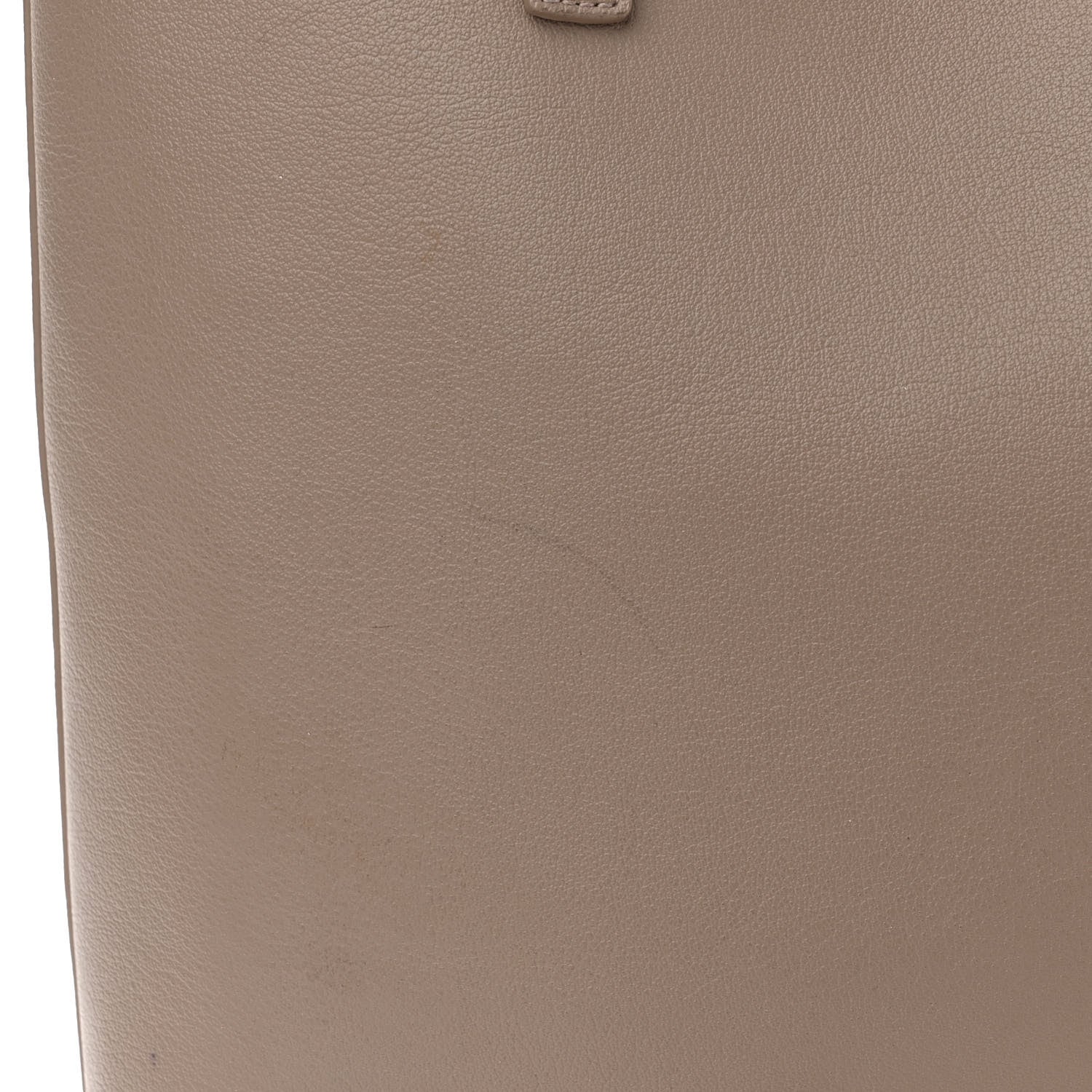 Saint Laurent Calfskin Toy Shopping Tote Dark Beige 12 of 17