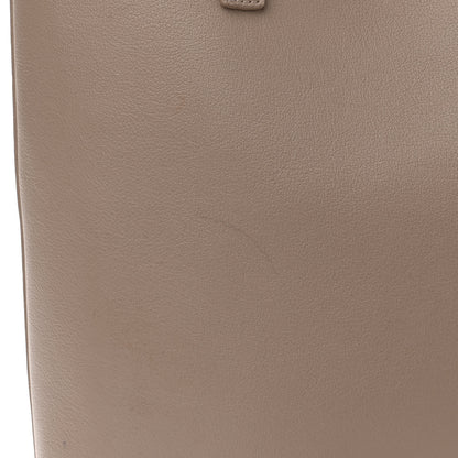 Saint Laurent Calfskin Toy Shopping Tote Dark Beige 12 of 17