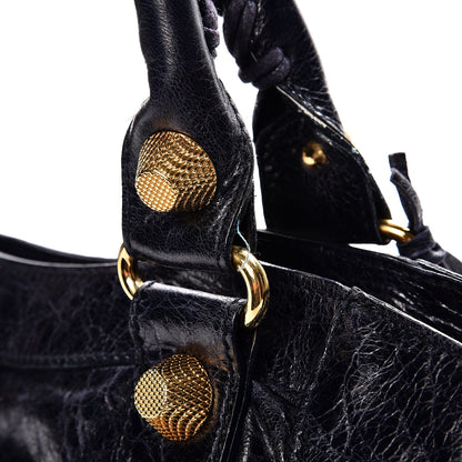 Balenciaga Agneau Giant 21 Gold Hardware Part Time Navy 10 of 17