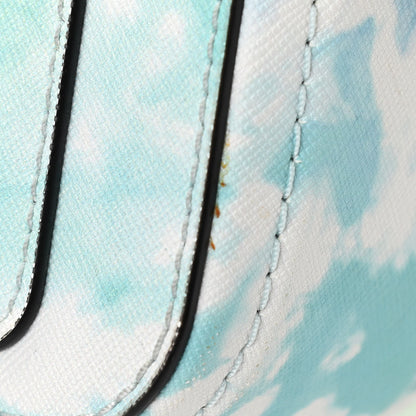 Marc Jacobs Saffiano Tie Dye Small Snapshot Camera Bag Blue Multicolor 12 of 15