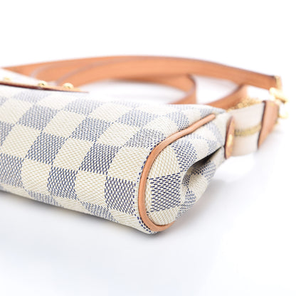 Louis Vuitton Damier Azur Eva Clutch 9 of 10