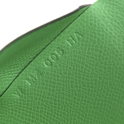 Hermes Epsom Calvi Duo Card Case Vert Comics 7 of 7