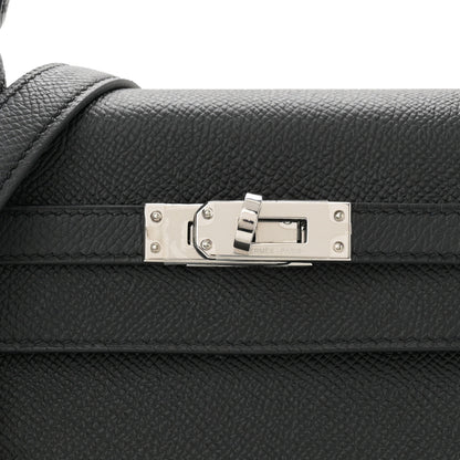 Hermes Epsom Kelly Sellier 25 Black 8 of 11