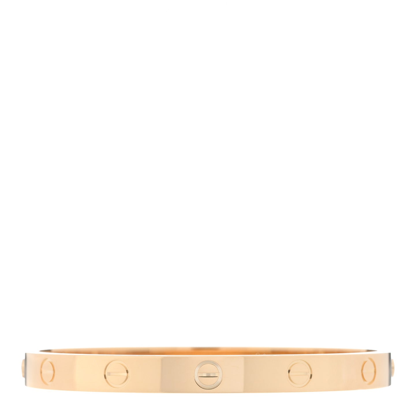 18K Yellow Gold LOVE Bracelet 17
