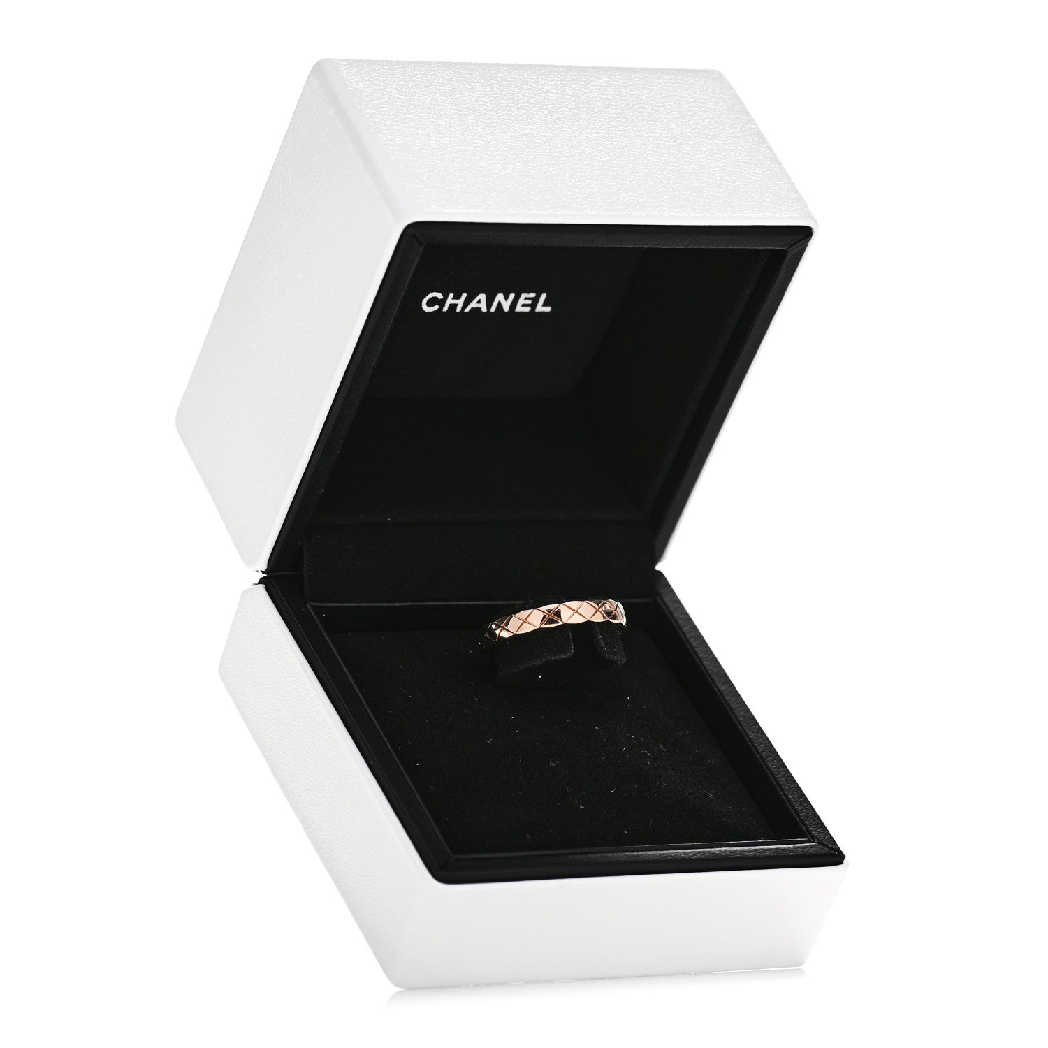 Chanel 18K Beige Gold Mini Coco Crush Ring 52 6 5 of 5