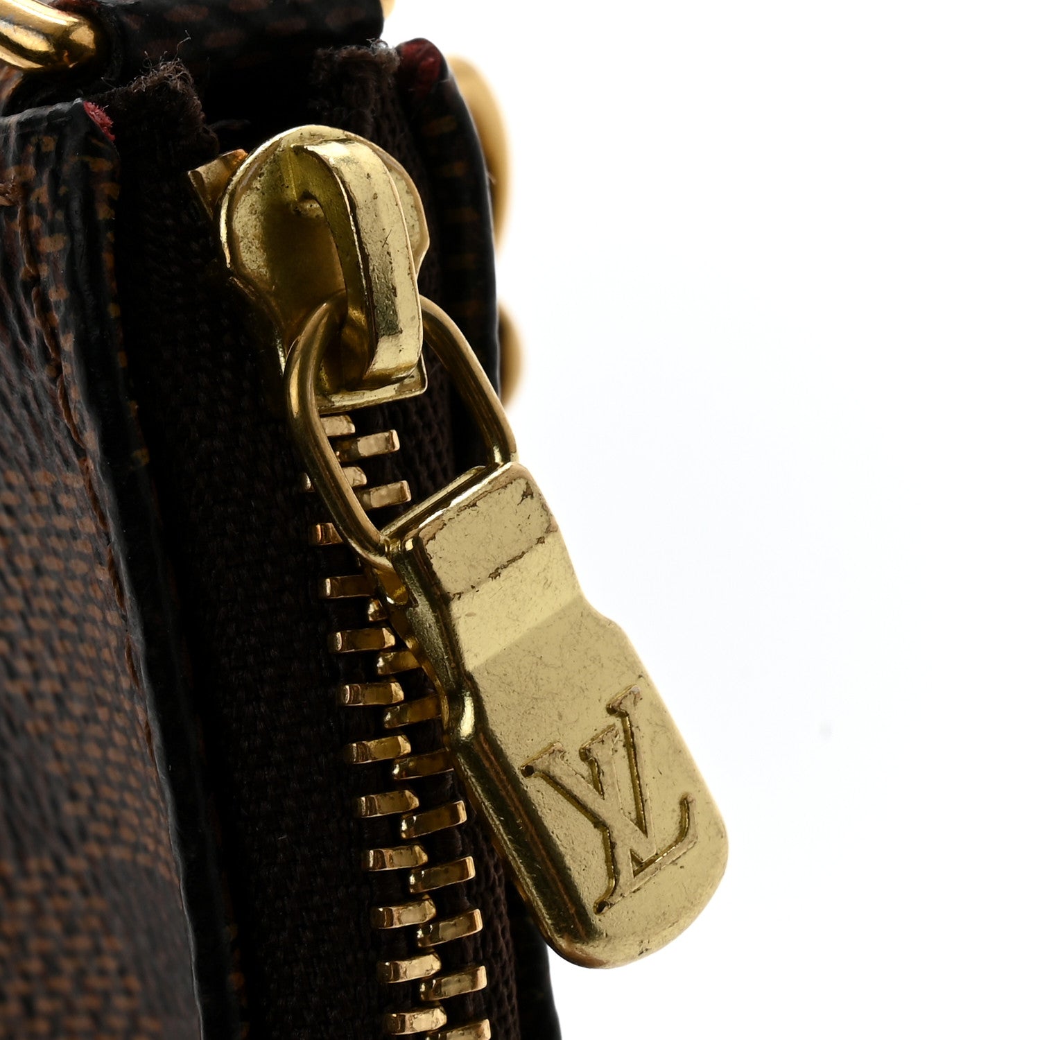 Louis Vuitton Damier Ebene Mini Pochette Accessories 8 of 8