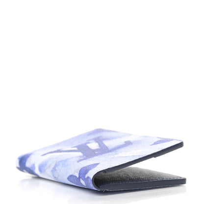 Louis Vuitton Monogram Watercolor Pocket Organizer Blue 4 of 6